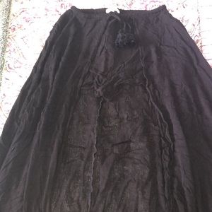 Shorts with long overlay